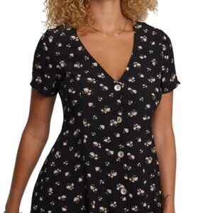 Floral Breezy Button Down Dress